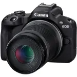 Canon - EOS R50 4K Video Mirrorless Camera 2 Lens Kit - Black