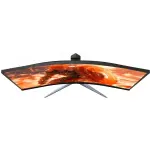 AOC CU34G2XP 34" Curved Gaming Monitor, WQHD, 180Hz, Freesync – Black/Silver/Red