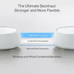 TP-Link - Deco BE3600 Dual-Band WiFi 7 Mesh System 3-Pack - White (Deco BE3600(3-Pack))