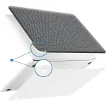 SaharaCase Woven 16" MacBook Pro Case - Charcoal