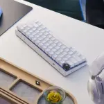 Logitech PRO X 60% Wireless Mechanical Gaming Keyboard with GX Optical Tactile Switches and LIGHTSYNC RGB - White