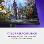 Alienware - AW2725QF 27" IPS LED 4K UHD 180Hz .5-ms G-SYNC Dual-Resolution Gaming Monitor - Black (AW2725QF)