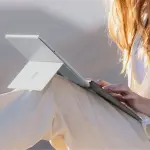 Microsoft - Surface Pro Keyboard for Pro (11th Edition), Pro 8, and Pro 9 with Pen Storage - Sapphire (8XA-00215)