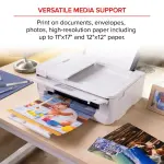 Canon - PIXMA TS9521Ca All-In-One Inkjet Printer - Wireless - White (2988C052)