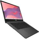 ASUS Chromebook CM1402 14" FHD Laptop, MediaTek 520, 4GB RAM, 64GB eMMC – Gray