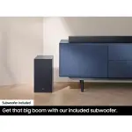 Samsung - HW-C450 2.1 Channel B-Series Soundbar with Wireless Subwoofer, DTS Virtual: X - Titan Black (HW-C450)
