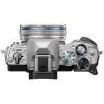 Olympus OM-D E-M10 Mark IV Mirrorless Camera with 14-42mm Lens – Silver