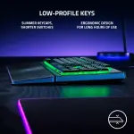 Razer - Ornata V3 X Full-Size Wired Membrane Gaming Keyboard - Black (RZ03-04470200-R3U1)