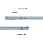 Apple - MacBook Air 15-inch Apple M4 chip Built for Apple Intelligence - 16GB Memory - 512GB SSD - Sky Blue