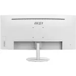 MSI - Pro MP341CQW 34" Curved UWQHD 100Hz 1ms FreeSync Monitor ,Built-in Speakers (DisplayPort, HDMI, ) - Matte White