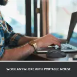 Logitech M220 SILENT Wireless Optical Mouse – Graphite