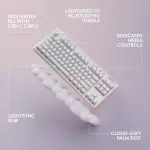 Logitech G715 Aurora TKL Wireless Gaming Keyboard - White Mist