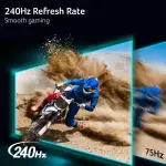 Acer - Predator Gaming 27" WQHD OLED 240Hz 0.01m FreeSync Premium Gaming Monitor - Black (X27U Xbmiipruzx)