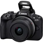 Canon EOS R50 4K Mirrorless Camera with RF-S 18-45mm Lens – Black