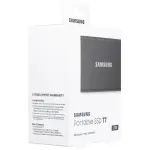 Samsung T7 2TB External SSD with Hardware Encryption – Titan Gray