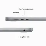Apple Geek Squad Certified Refurbished MacBook Air 15" - M2 Chip, 8GB RAM, 512GB SSD - Space Gray.