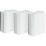 ASUS - ZenWifi BE14000 3-PK Tri-band WiFi 7 (802.11be) Smart AiMesh Extendable Router - White (ZenWifi BE14000 3-PK)