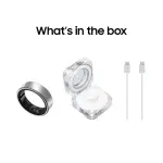 Samsung - Galaxy Ring – Size Before You Buy – Size 7 - Titanium Silver (SM-Q507NZSAXAR)