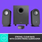 Logitech - Z407 2.1 Bluetooth Computer Speaker System - Black (980-001347)