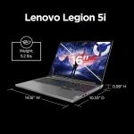 Lenovo Legion 5 Gaming Laptop – 16" QHD 165Hz, i7-13650HX, 64GB RAM, 2TB SSD, RTX 4060, Win 11, RGB Backlit (renewed)