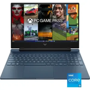 HP Victus 15.6" FHD 144Hz Gaming Laptop – Intel Core i5, 8GB RAM, RTX 3050, 512GB SSD – Performance Blue