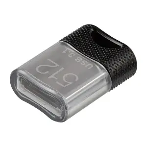 PNY - 512GB Elite-X Fit USB 3.1 Flash Drive - 200MB/s Speed - Black