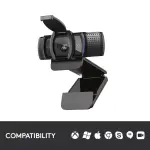 Logitech C920s Pro 1080p Webcam with Privacy Shutter – Black