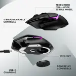 Logitech G502 X PLUS LIGHTSPEED Wireless Gaming Mouse – Black