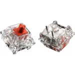 Glorious - Lubed Mechanical Keyboard 3-pin Hot Swappable Switches (110x) - Linear - Fox (GLO-KB-ACC-SWT-FOX-LUBED-110)