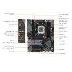 GIGABYTE B650 EAGLE AX ATX DDR5 Motherboard (AM5, Wi-Fi 6E) - Black