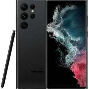 Samsung - Galaxy S22 Ultra 5G 256GB (Unlocked) - Phantom Black (S908U)