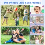 Contixo KC2 Kids Instant Print Camera (12MP, 1080P, 2.4" Screen) – Blue