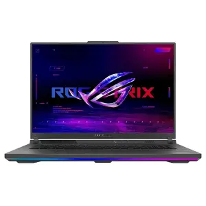 ASUS - ROG Strix G18 18” Nebula UHD Gaming Laptop - Intel Core i9-14900HX - Eclipse Gray (G814JIR-XS96)
