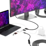 j5create USB-C Multi-Port Hub with Power Delivery – White