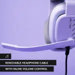 Astro Gaming - A10 Gen 2 Wired Gaming Headset for Windows, MacOS - Lilac