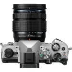 Olympus OM-5 Mirrorless Camera with 3.8x Digital Zoom Lens – Silver