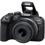 Canon EOS R10 Mirrorless Camera with RF-S 18-45mm IS STM Content Creator Kit – Black
