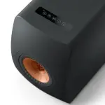 KEF - LS50 WIRELESS II Bookshelf Speakers Pair - Black (LS50ABL2)