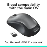 Logitech M310 Ambidextrous Wireless Optical Mouse – Silver