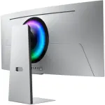 Samsung - 34" Odyssey QD-OLED G8 Curved Ultra-WQHD 175Hz, Gaming Monitor - Silver (LS34DG856SNXZA)
