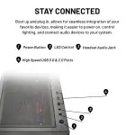 Skytech Gaming - BLAZE 4 Gaming Desktop PC – AMD Ryzen 7 7700X - Black (ST-BLAZE4-1180-B-BU)