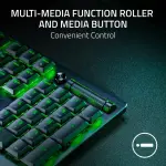 Razer - DeathStalker V2 Pro Full Size Wireless Optical Linear Switch Gaming Keyboard - Black (RZ03-04360200-R3U1)