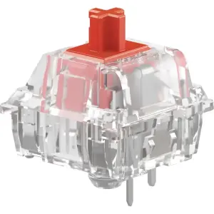Glorious - Lubed Mechanical Keyboard 3-pin Hot Swappable Switches (110x) - Linear - Fox (GLO-KB-ACC-SWT-FOX-LUBED-110)