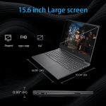 HP Victus Premium 15.6" 144Hz Gaming Laptop, Ryzen 5 7535HS, RX 6550M, 16GB RAM, 1TB SSD, Windows 11 Pro