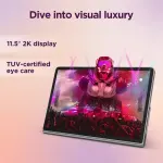 Lenovo - Tab Plus - 11.5" - 128GB - Tablet - Luna Grey (ZADX0034US)