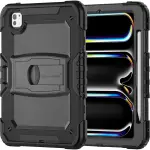SaharaCase Raider Series Heavy-Duty Case for iPad Pro (M4) 11" 2024 - Scorpion Black