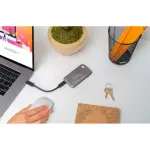 WD - My Passport External USB - 2TB Type-C Portable SSD - Space Gray (WDBAGF0020BGY-WESN)