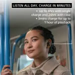 Sony WF-1000XM5 Noise-Canceling Earbuds – Silver