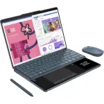 Lenovo Yoga Book 9i – 13.3" Dual OLED, Ultra 7, 16GB, 1TB SSD – Tidal Teal