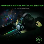 Razer BlackShark V2 X Wired Headset for PC & Consoles – Black